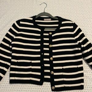 J Crew Gold Button Sweater